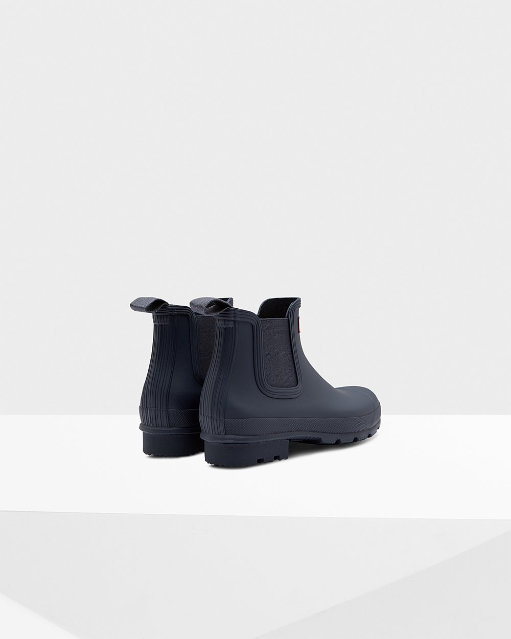 Chelsea Boots Heren - Hunter Original - Donker Blauw - 02LJOPZSX